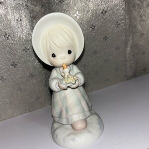 Precious Moments ‘December’ Figurine with Candle